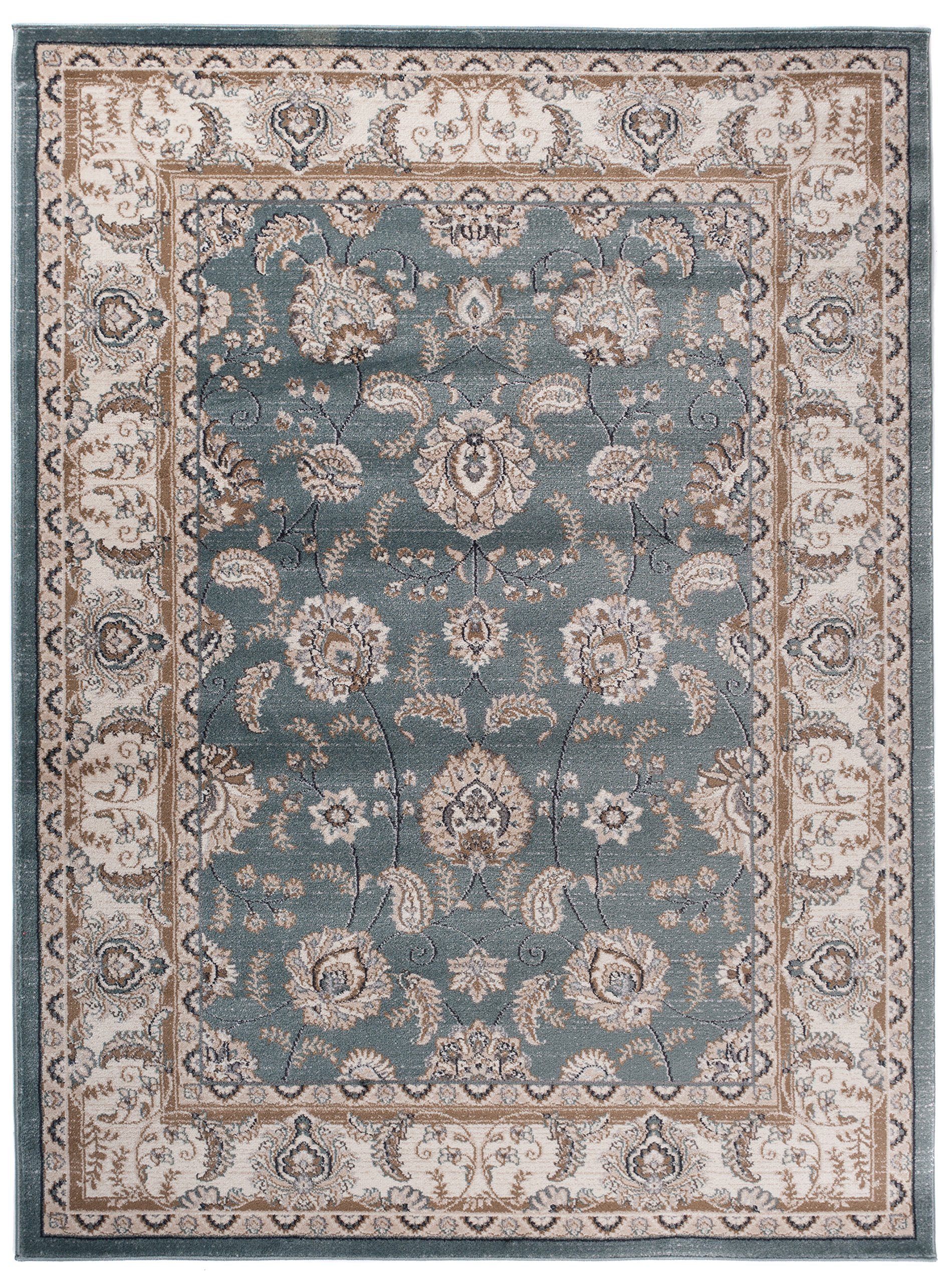 Carpeto Rugs Tappeto 60 x 100 cm blu Orientale Classico Ornamenti Ayla Collezione