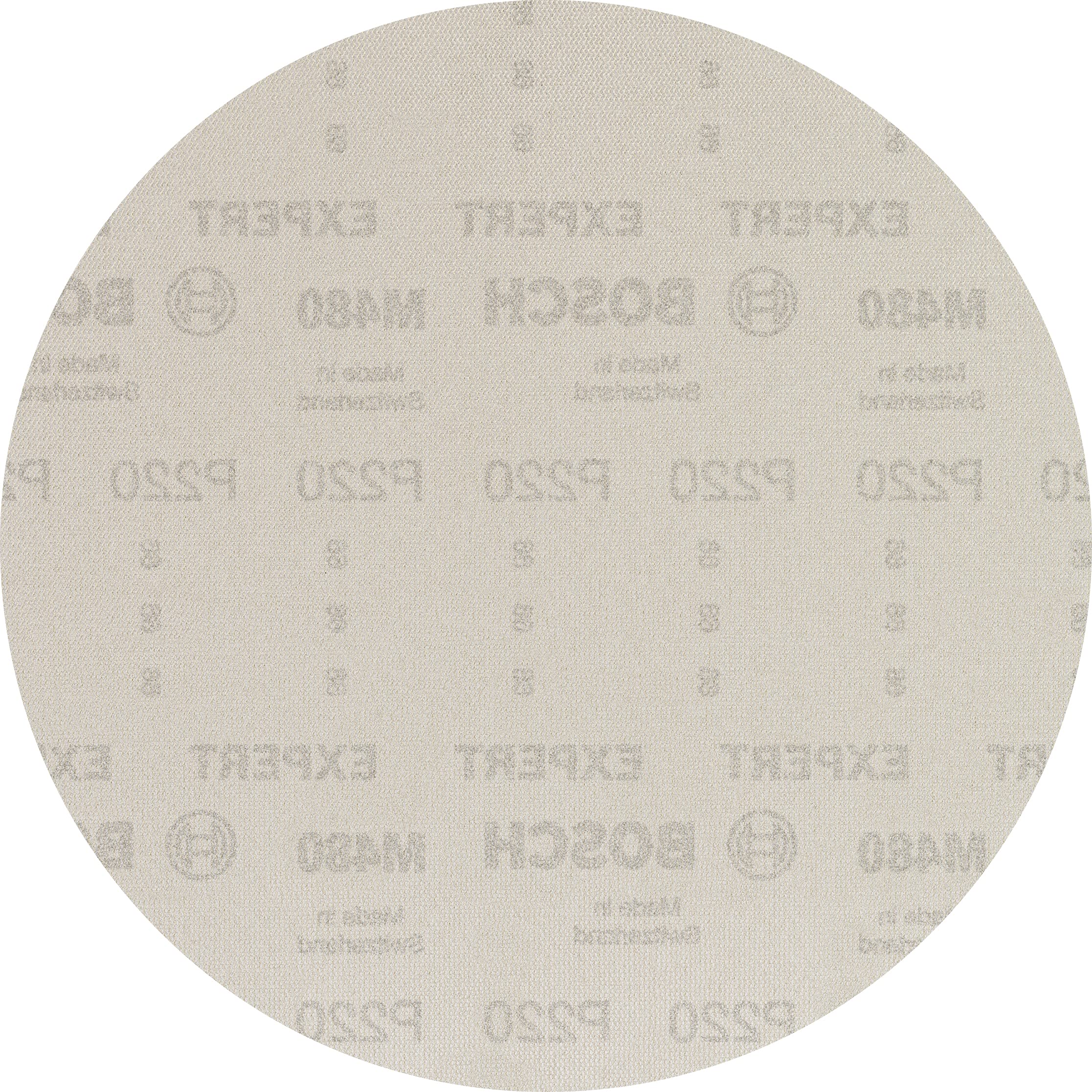 Bosch Professional 25 x Mallas de lija Expert M480, para Madera dura, Pintura sobre madera, 225 mm, Grano 220, Accesorios Lijadora de cartón-yeso