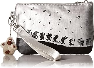 Kipling Disney Snow White Collection Sweetie Wristlet, Platinum Metallic