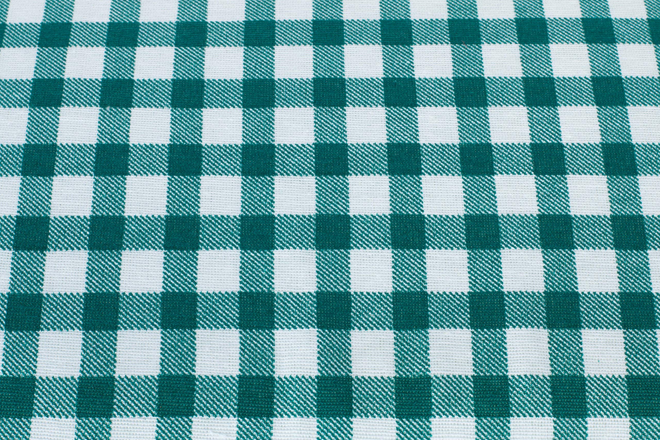 Set Birreria 3 Pezzi 2 Cuscini Imbottiti per Panche 220x25 cm Tovaglia 240x90 cm Verde a Quadri