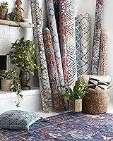 Vista 5 de Loloi Rugs SILVSIL-06REML3B57, Polipropileno, Naturalmulti