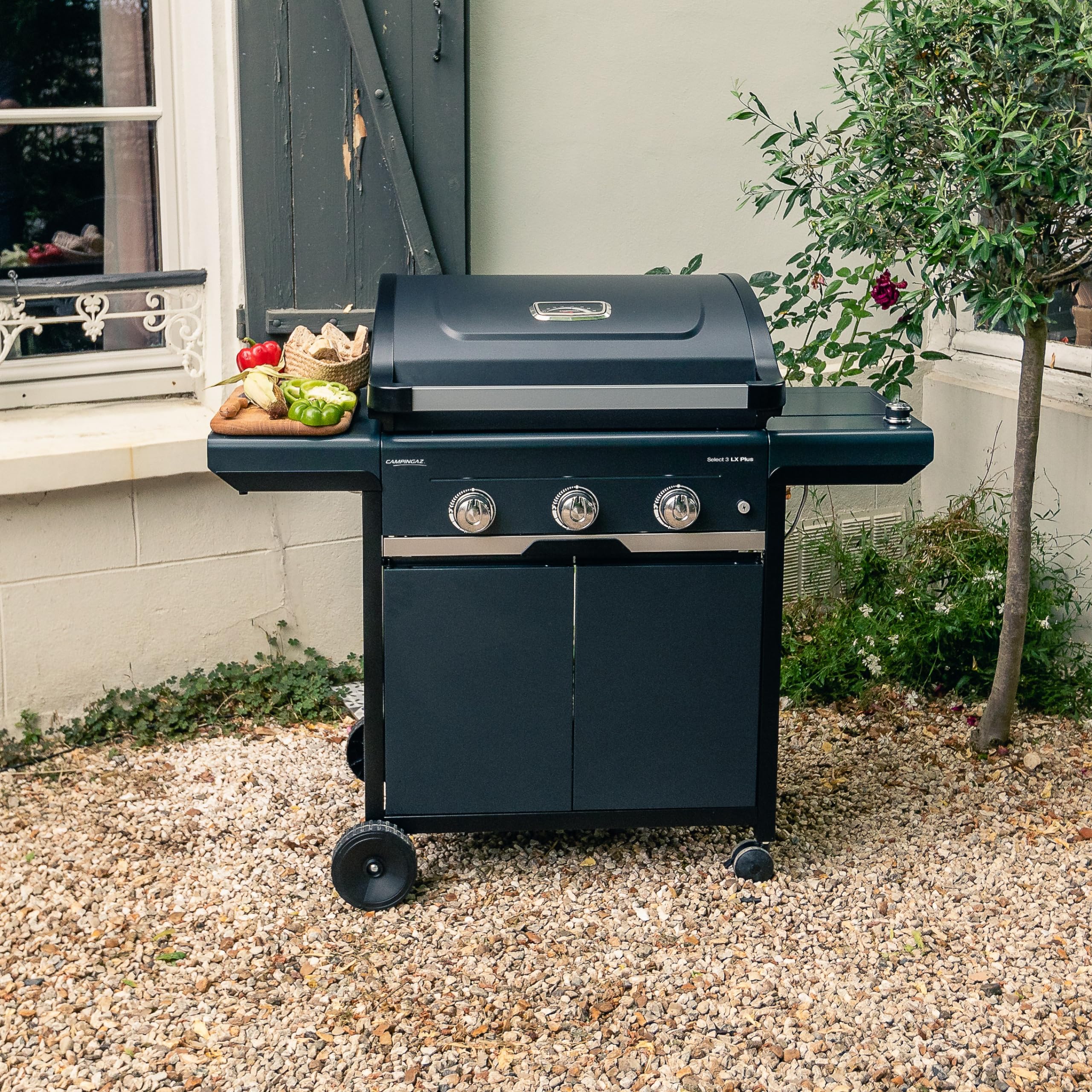 CAMPINGAZ Barbecue à gaz Select 3 LX Plus avec plancha