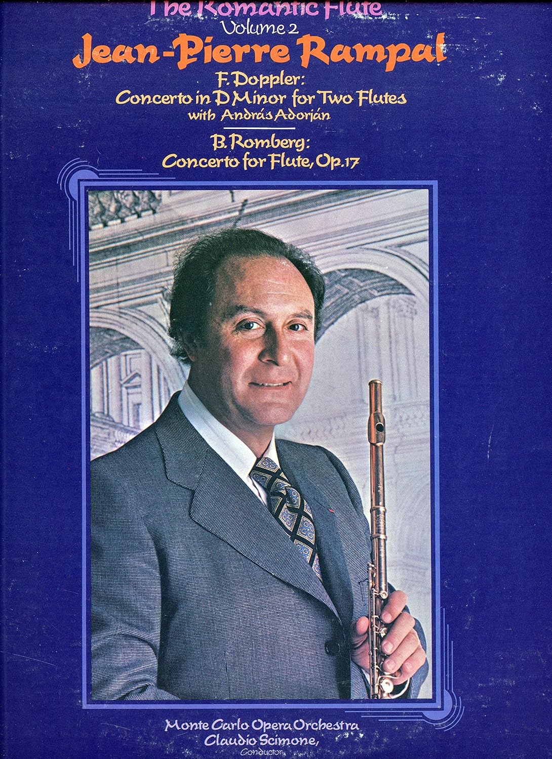 THE ROMANTIC FLUTE VOL. 2 vinyl lp. F. DOPPLER CONCERTO IN D MINOR