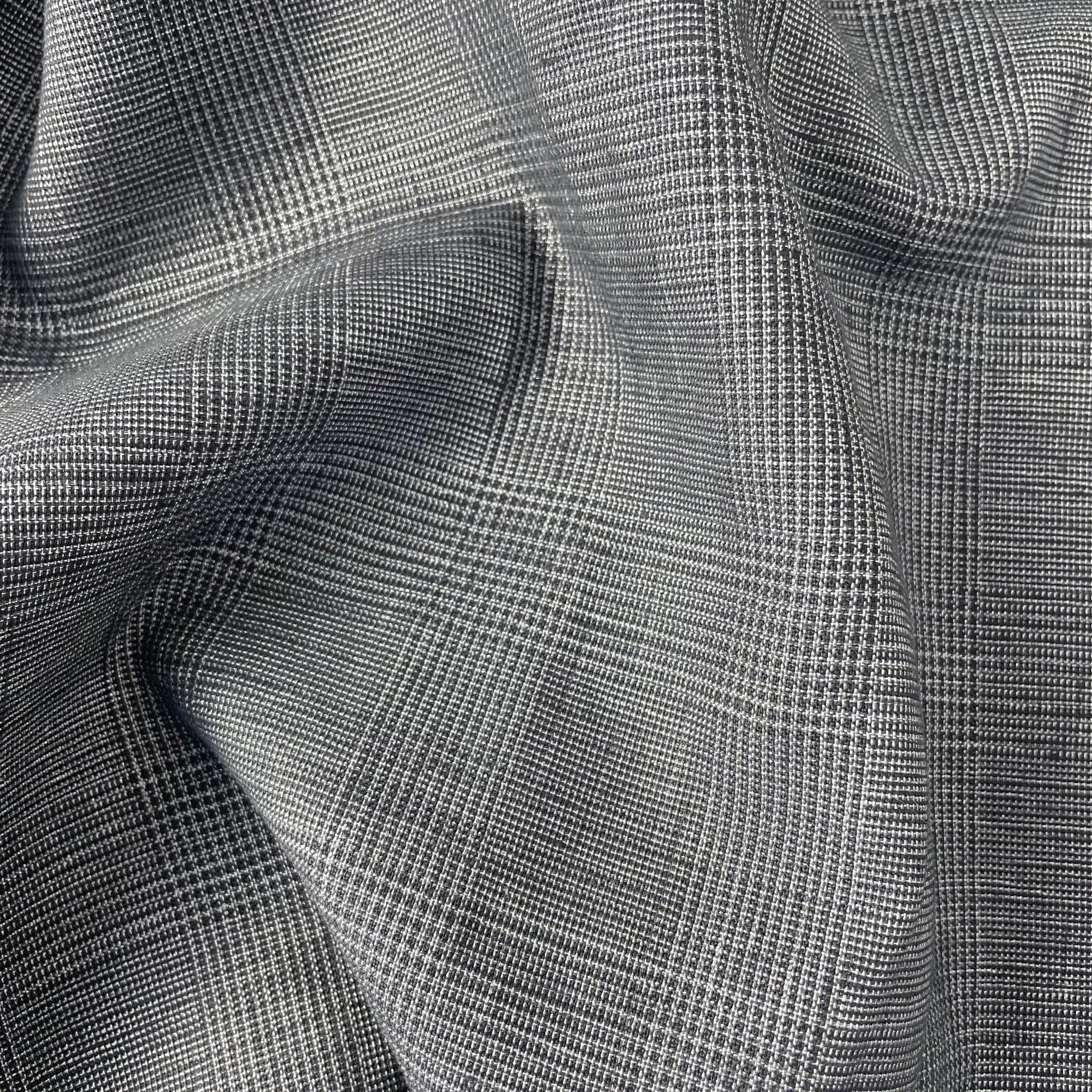 Amazon.com: Grey Linen Blend Glossy Fabric | Soft and Durable Linen Textile 