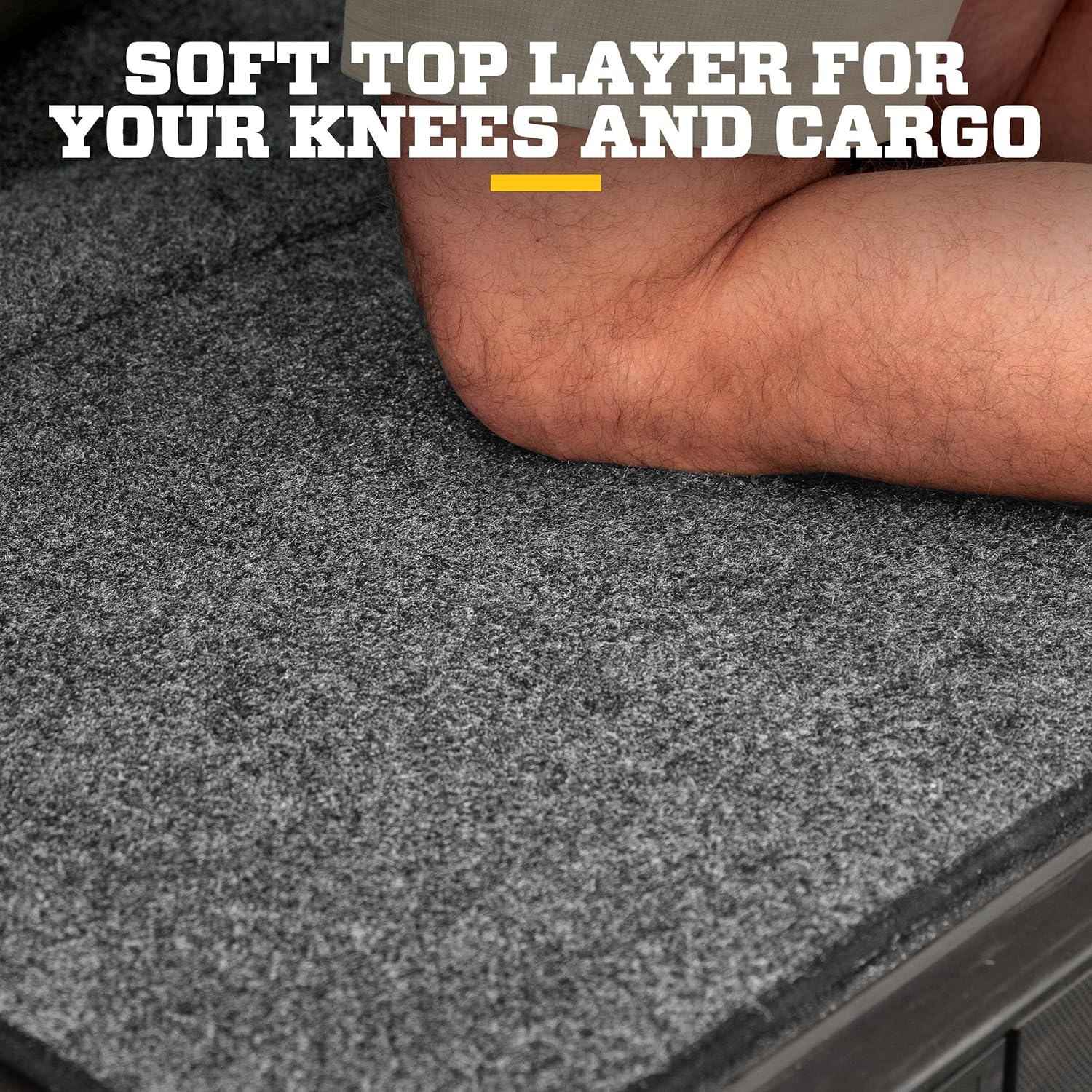 Husky Liners Truck Tailgate Mat | Fits 2019-2026 Ram 1500, New Body Style | Guardian Comfort Tail Gate Protector Liner 1 pc. Grey - HBMT19TG