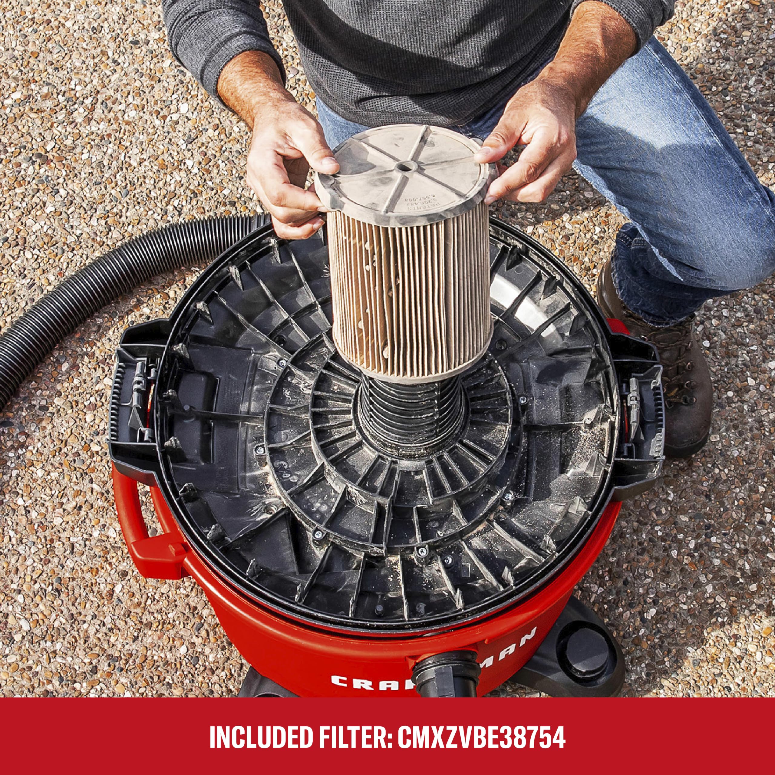 CRAFTSMAN 16 Gallon Wet/Dry Vacuum - Powerful Shop Vac -6