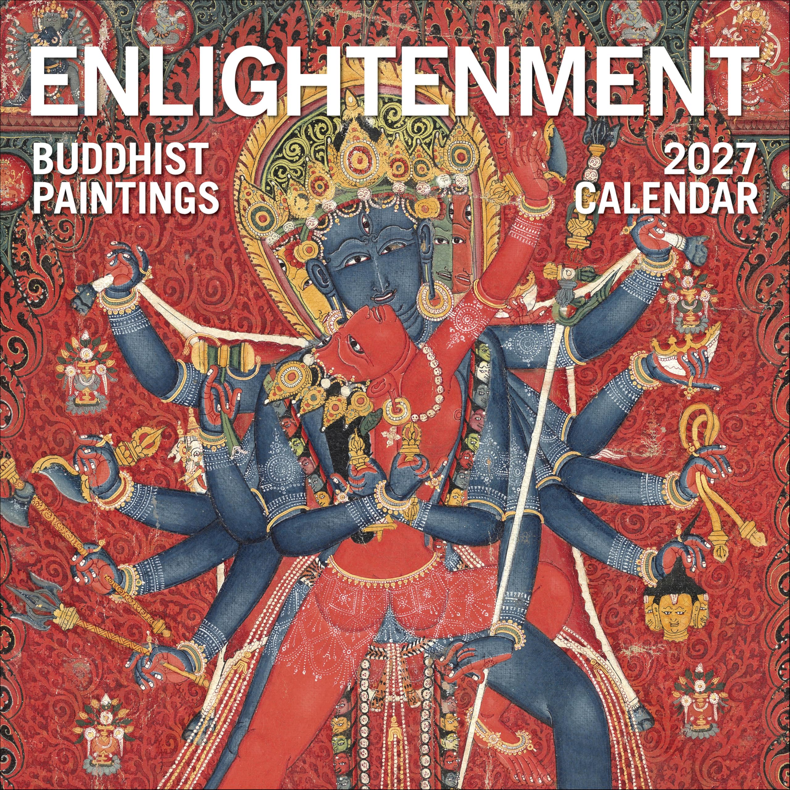 Enlightenment: Buddhist Paintings 2027 Wall Calendar