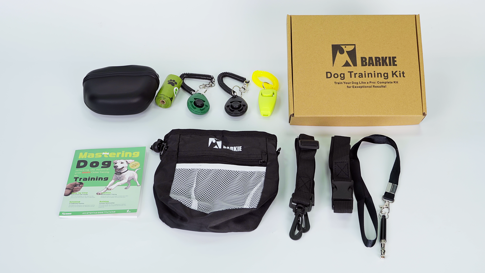 Amazon.com : BARKIE Dog Training Kit - Treat Pouch, Pet Training