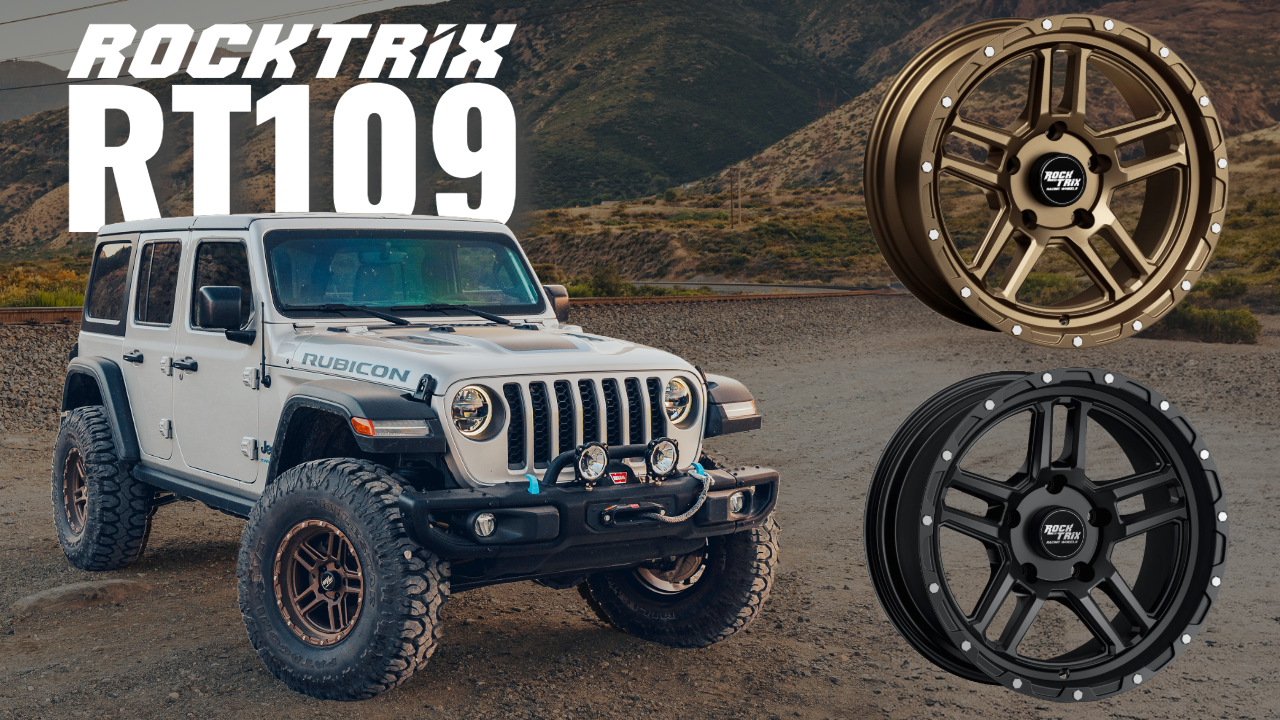 Amazon.com: RockTrix RT109 17 inch Wheel Compatible with Jeep