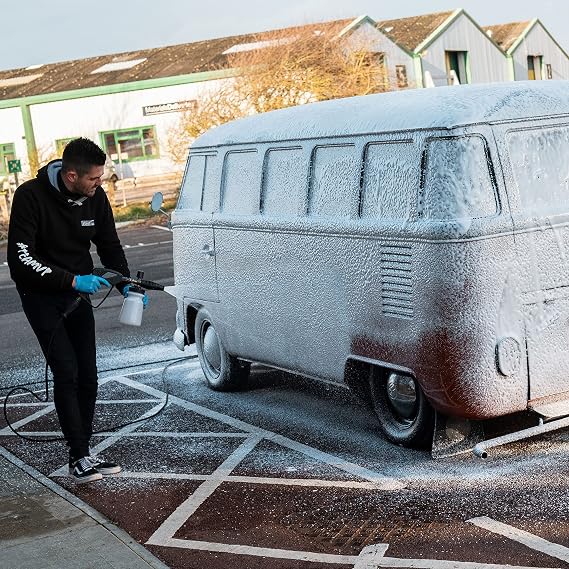 ValetPRO PH Neutral Snow Foam Shampoo 1 Litre - Thick Car Prewash Foam - Can be Used with Sprayer or Pressure Washer