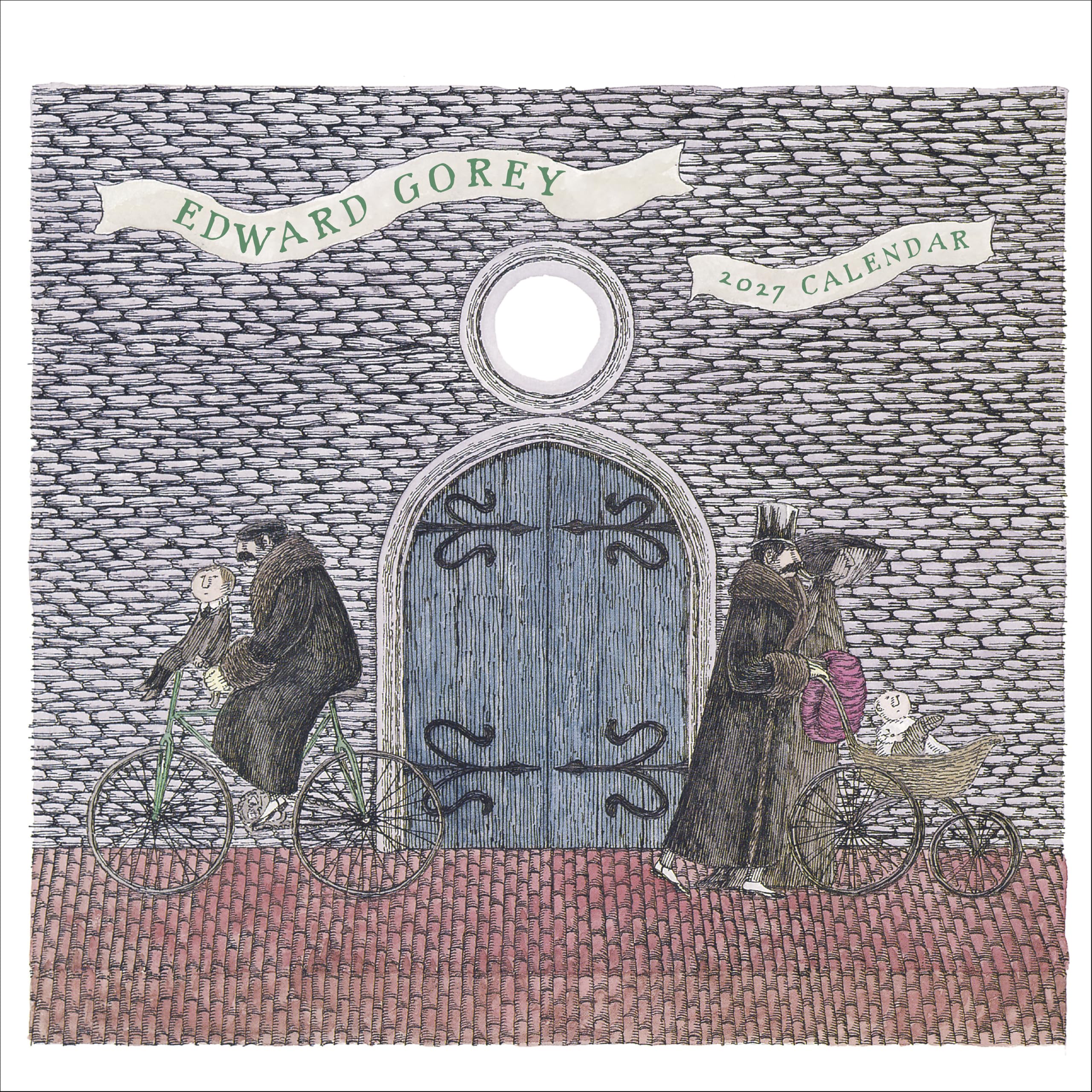 Edward Gorey Calendar 2027, Wall Calendars, Month To View, Art, Gift