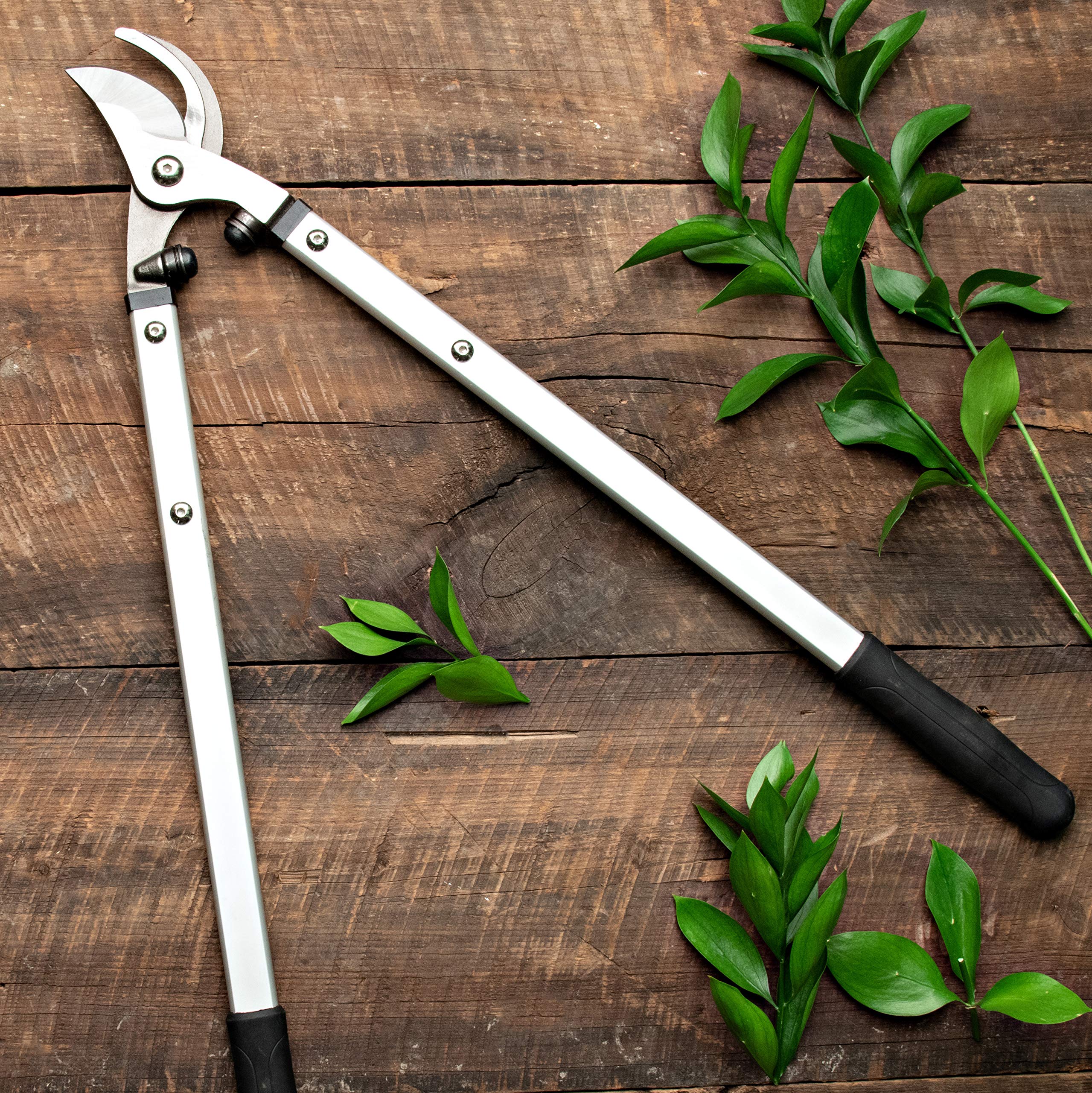 Kings County Tools Heavy Duty Multi-Purpose Branch and Tree Lopper | Sharp & Thick Drop Forged Steel Blades | Won't Flex When Cutting Wood | 28.25