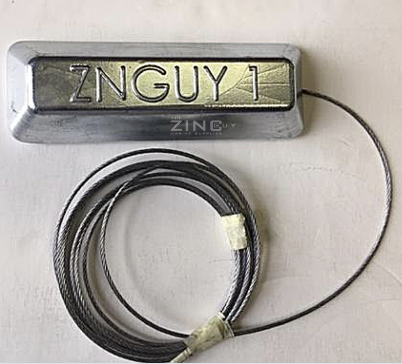 Amazon.com : ZNGUY 1 - Zinc Anode with 10ft. Stainless Steel Cable