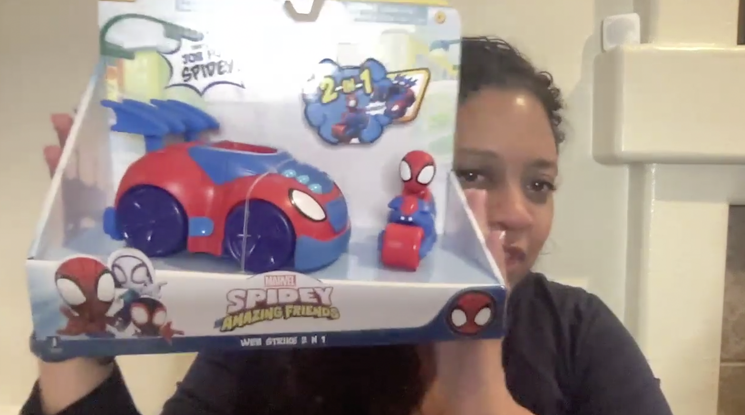 Watch Spidey Amazing Friends 2-in-1 Web Strike Feature Vehicle on