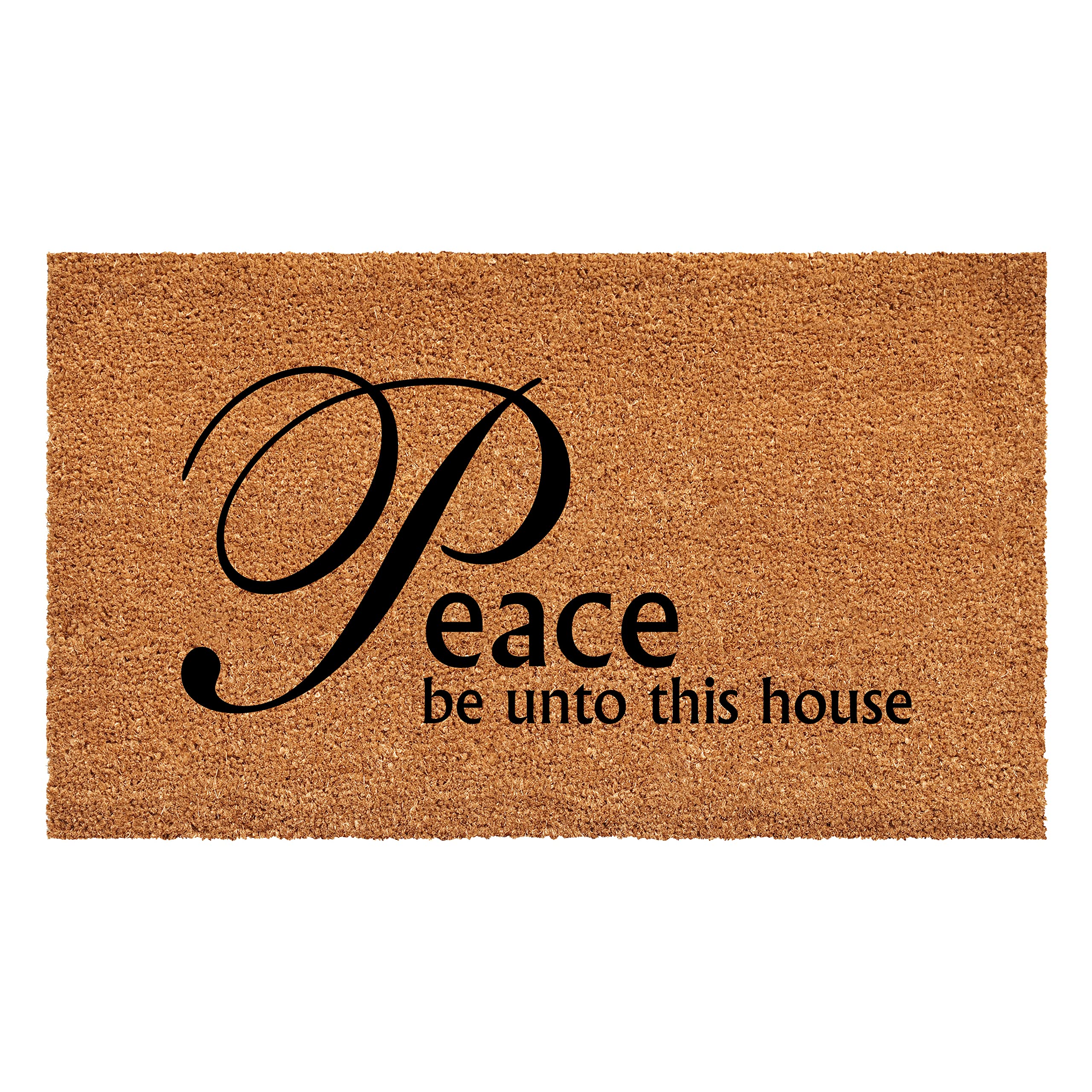 Calloway Mills Peace wycieraczka (naturalna/czarna, 61 x 91 x 1,5 cm)