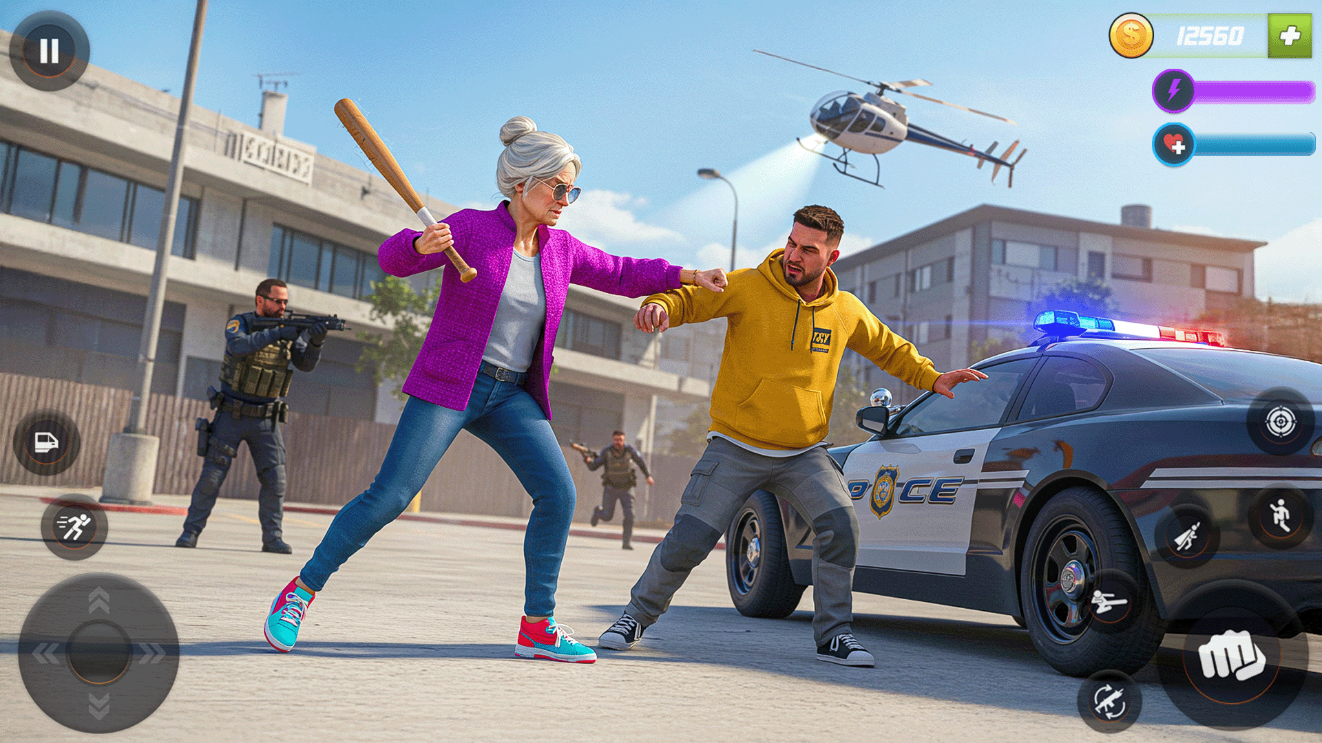 Real Gangster Granny City Crime Game - Open World Grand Gangster Games ...