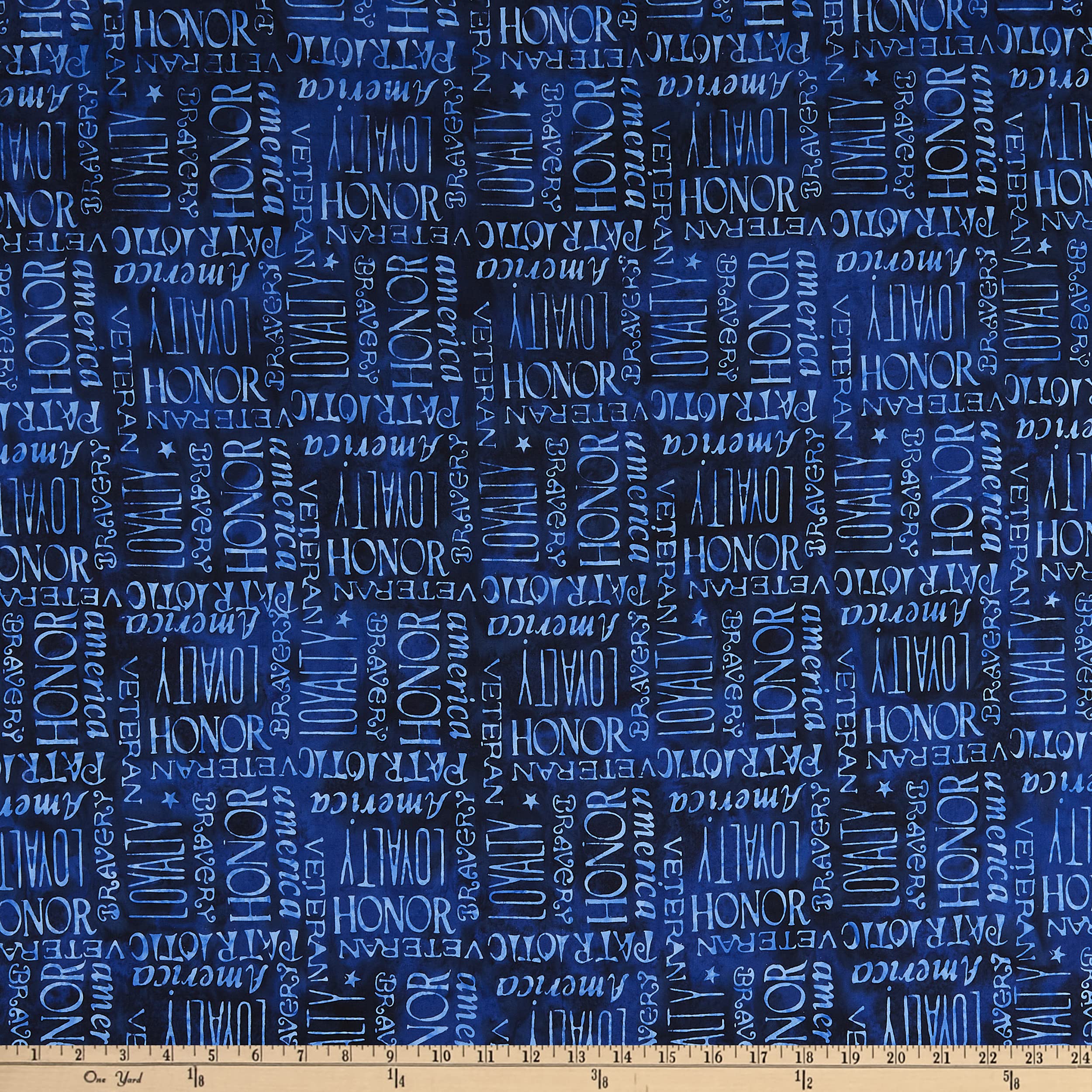 Island Batik Freedom 2 Americana Storm, Fabric by The Yard