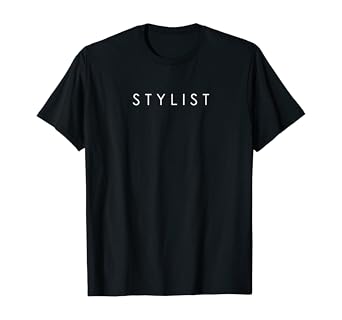 Amazon Com Stylist Uniform Cute Tshirt For Hair Salon Stylist