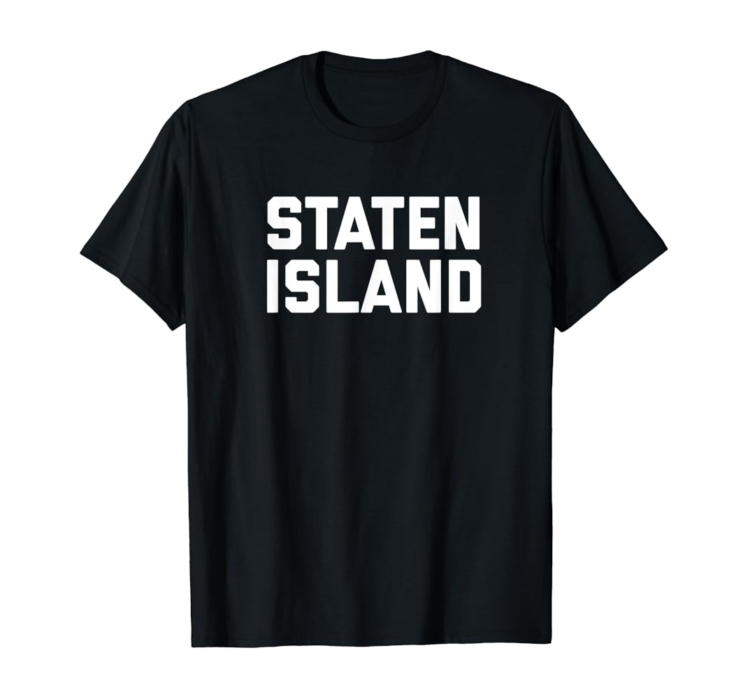 Staten island t shirt Clearance