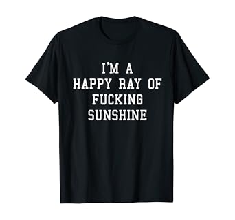 Happy ray of sunshine t shirt Clearance
