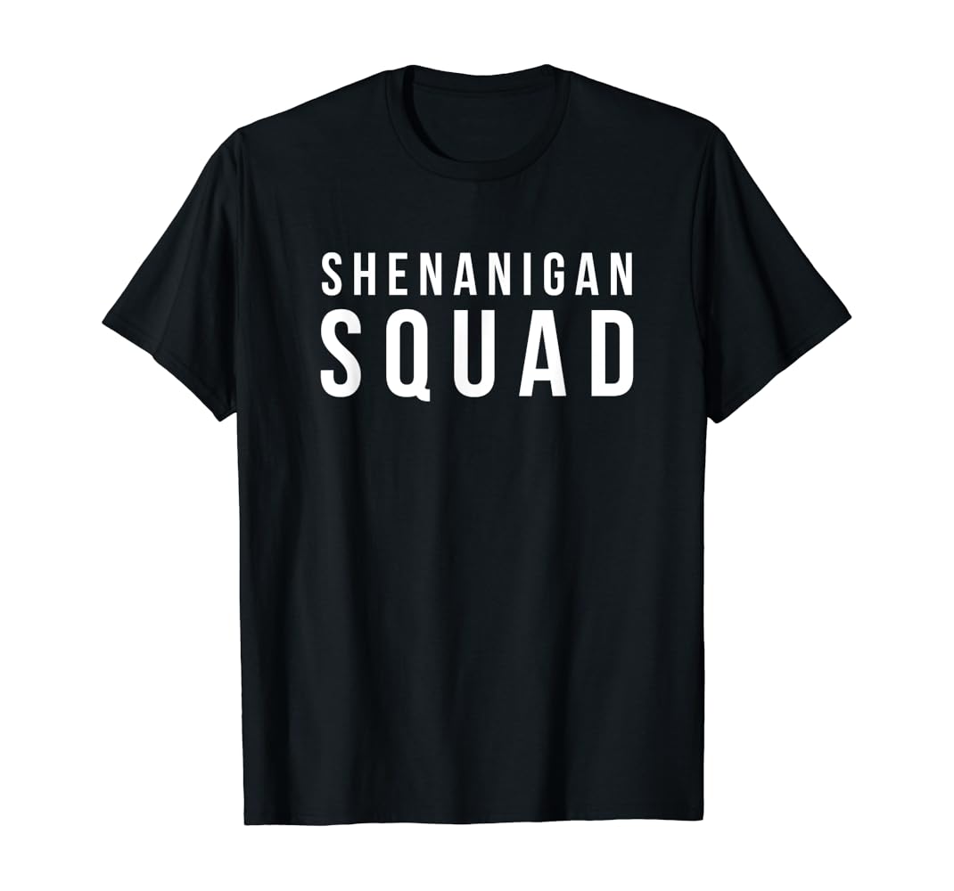 Shenanigan squad shirt Clearance
