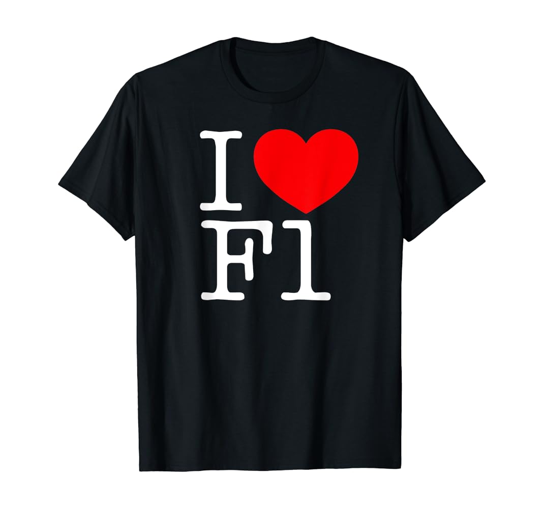 F1 t shirts amazon Clearance