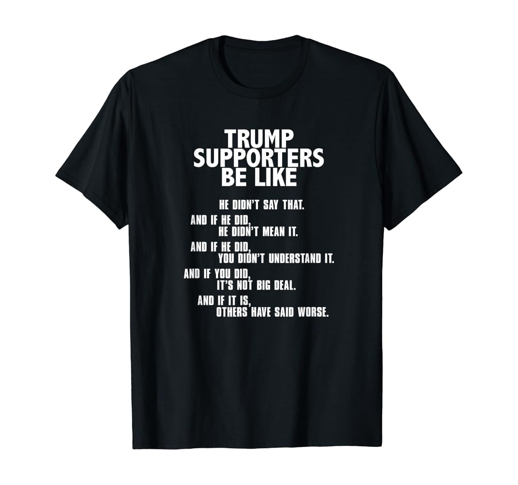 Funny trump supporter shirts Clearance