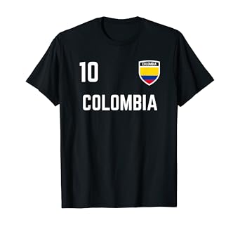 colombia t shirt soccer