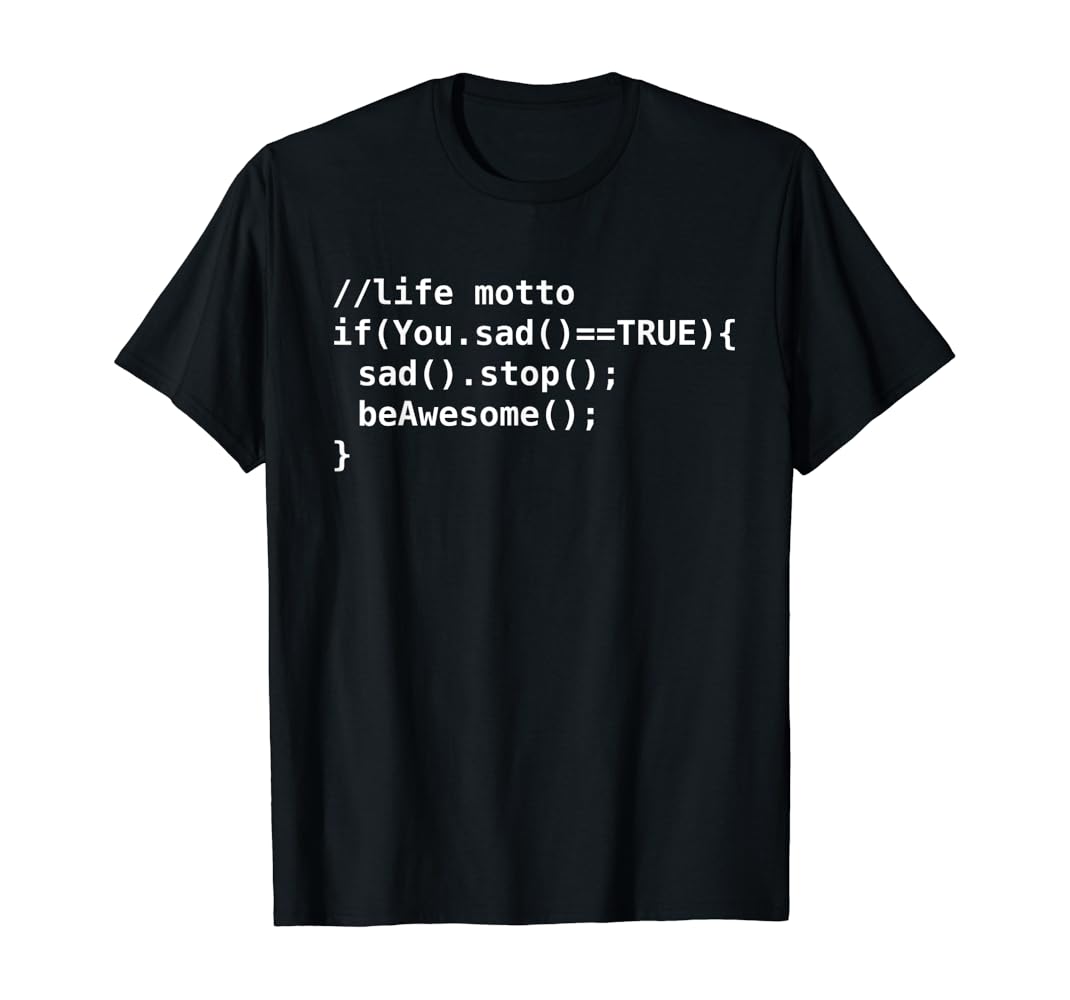 Programming t shirts amazon Clearance
