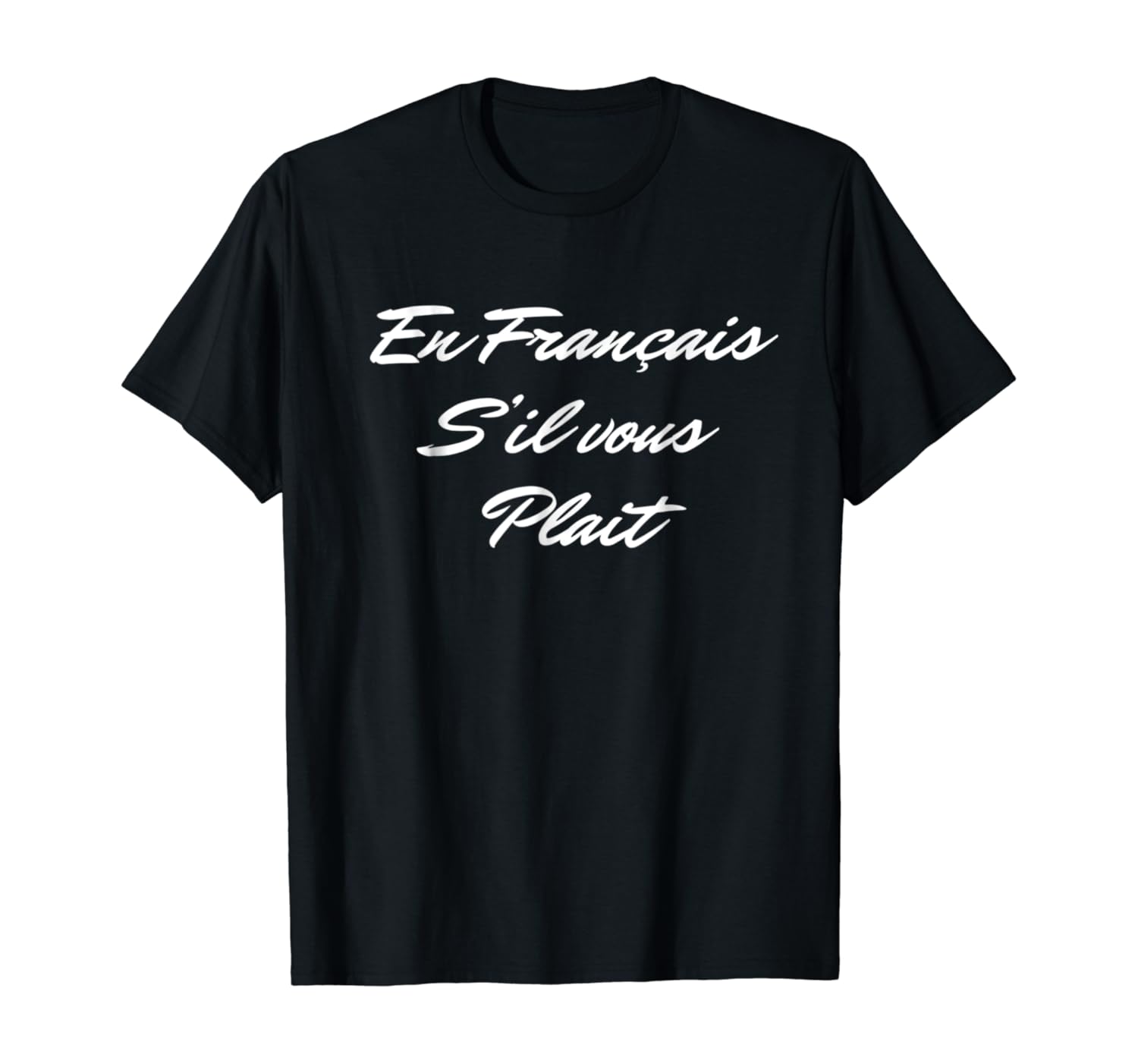 t shirt en francais