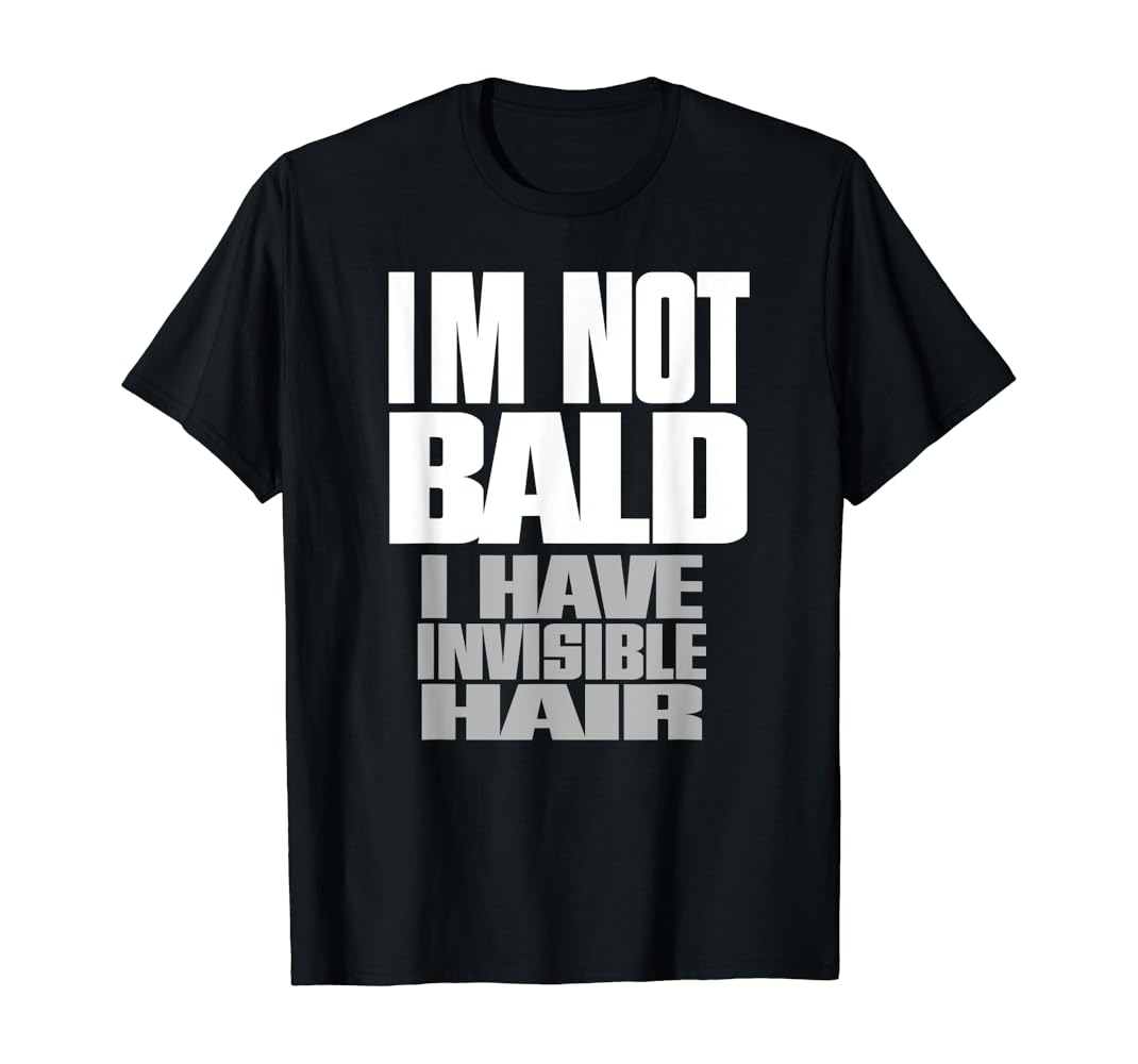 Bald t shirts funny Clearance