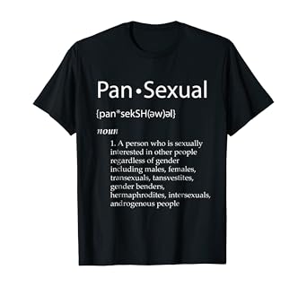 Amazon Com Pansexual Shirt Definition Flag Pride Banner