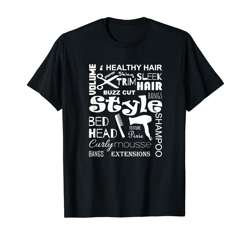 Hairdresser t shirt design Clearance