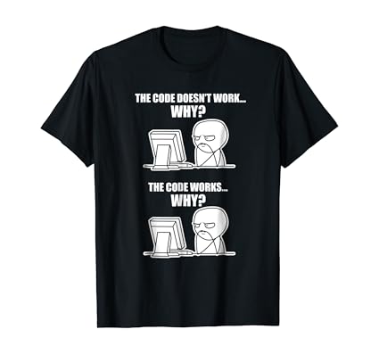 Funny Coding And Bug-Fixing T-Shirt