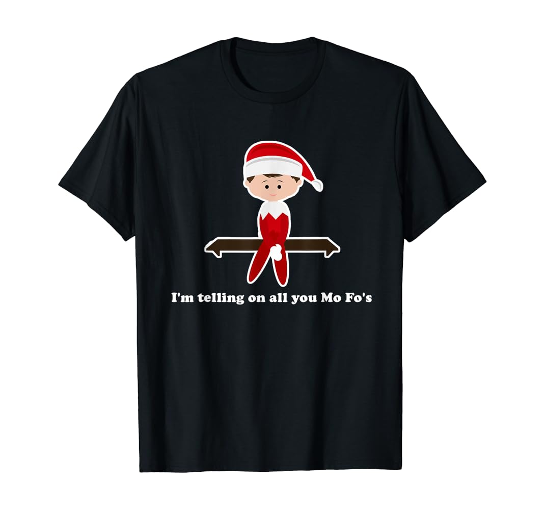Elf on the shelf t shirt Clearance