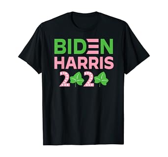 Amazon Com Biden Harris Aka Sorority 2020 Election Gift Paraphernalia T Shirt Clothing