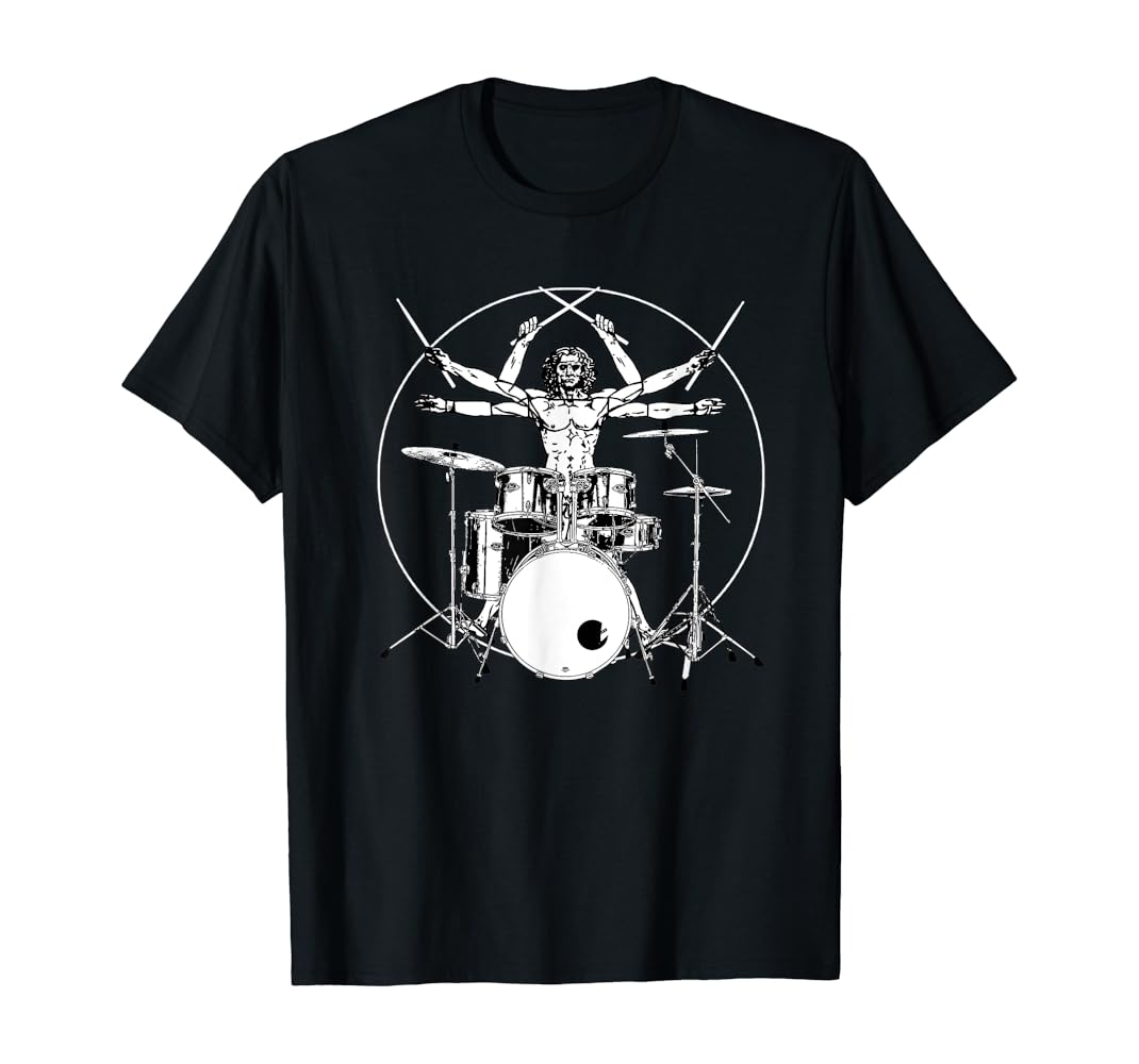 Da vinci drummer t shirt Clearance