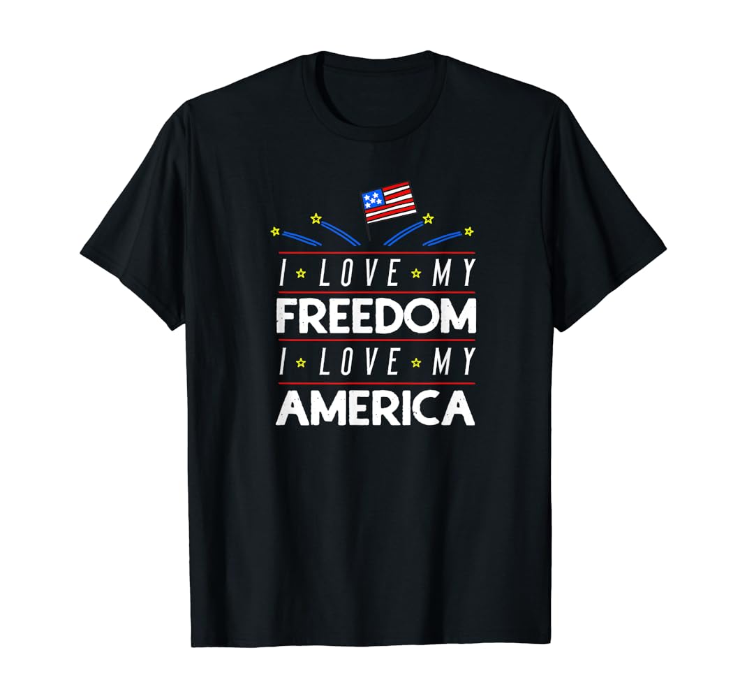 I love my freedom shirts Clearance
