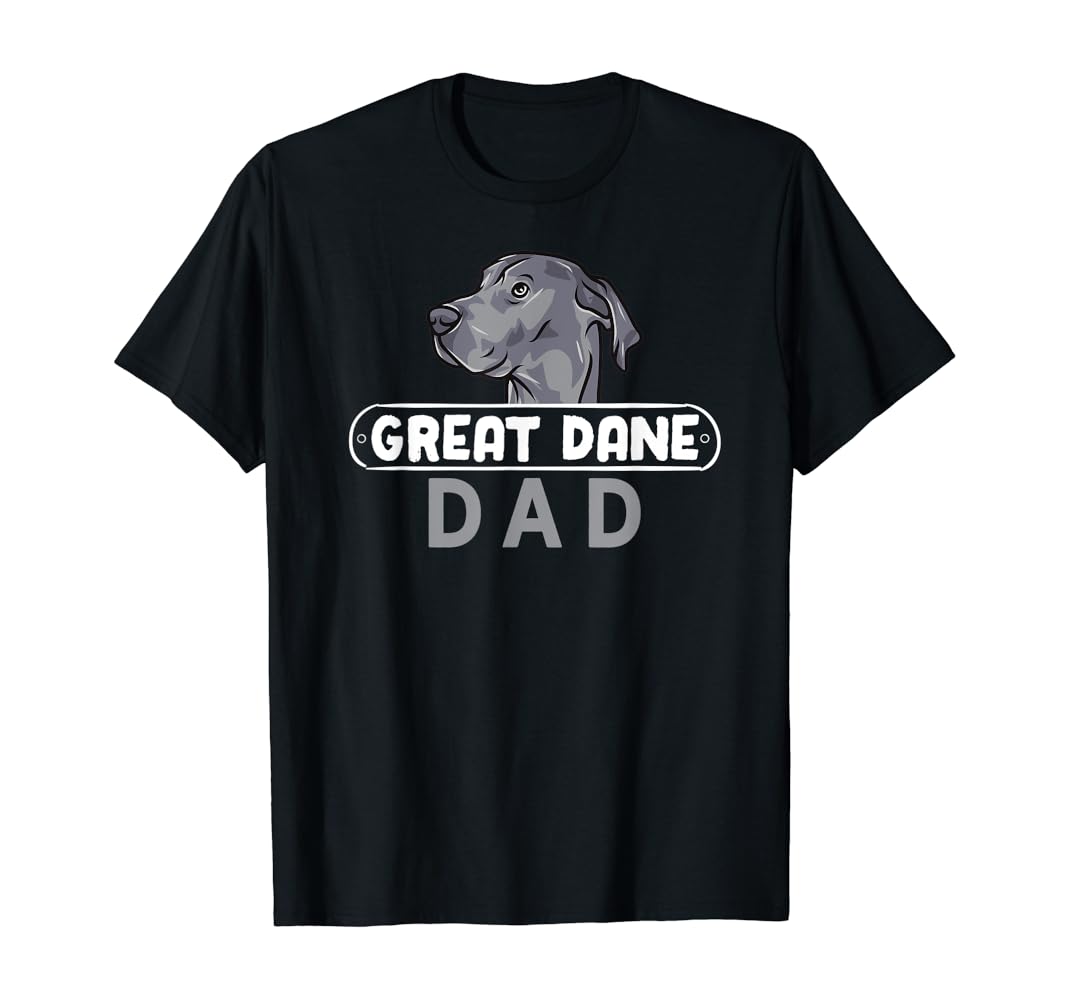 Great dane dad shirt Clearance