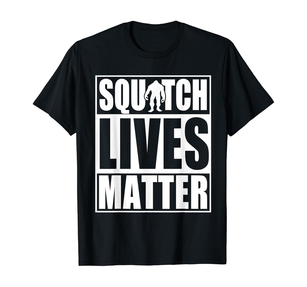 bigfoot lives matter shirt