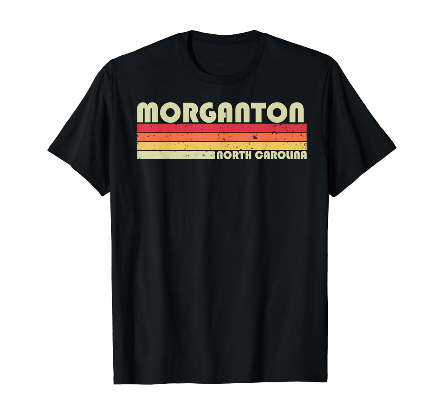 MORGANTON NC NORTH CAROLINA Funny City Home Roots Gift Retro T-Shirt