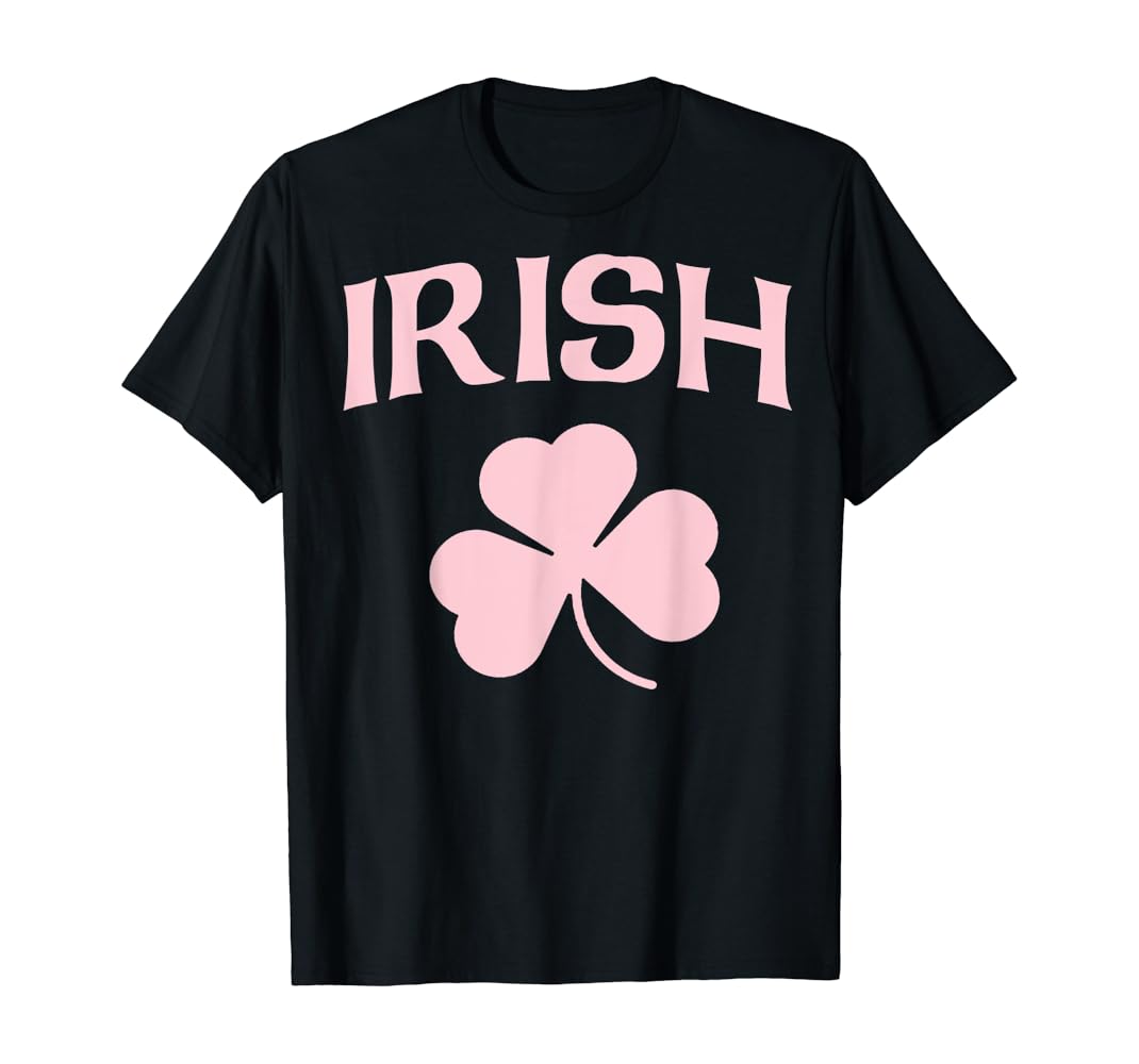 Pink st patty's day shirts Clearance