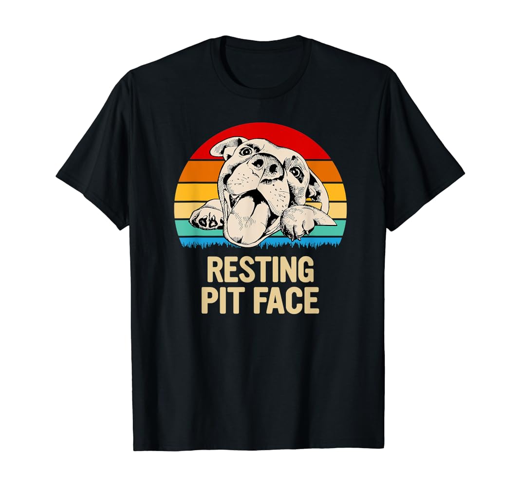 Resting pit face shirt Clearance
