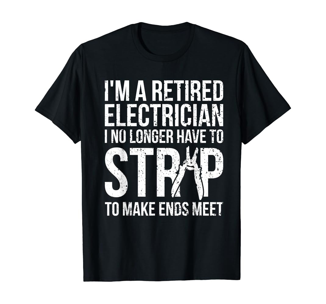 Retired electrician shirt Clearance