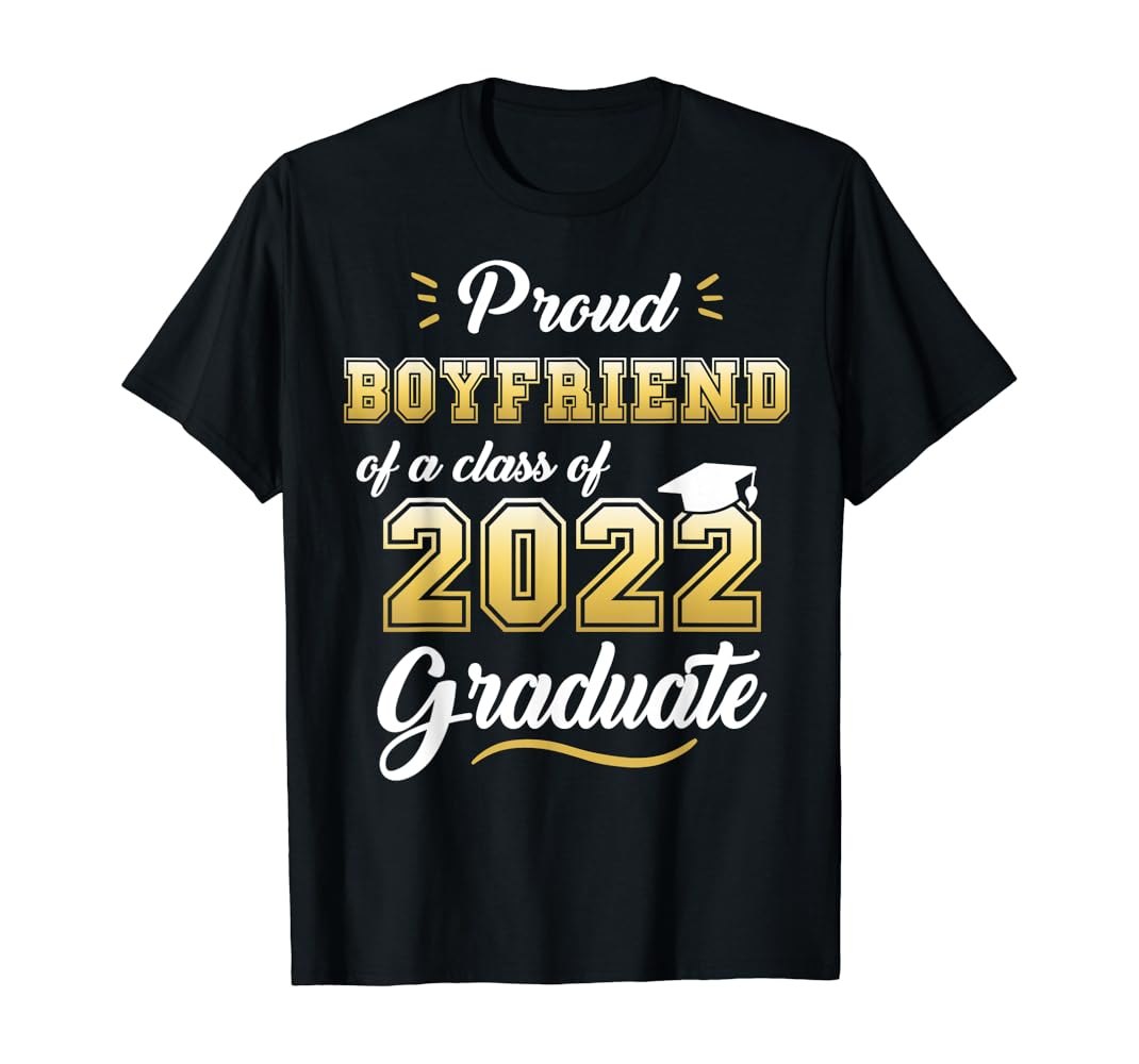Boyfriend of the graduate shirt Clearance