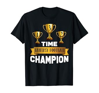 fantasy football championship shirt