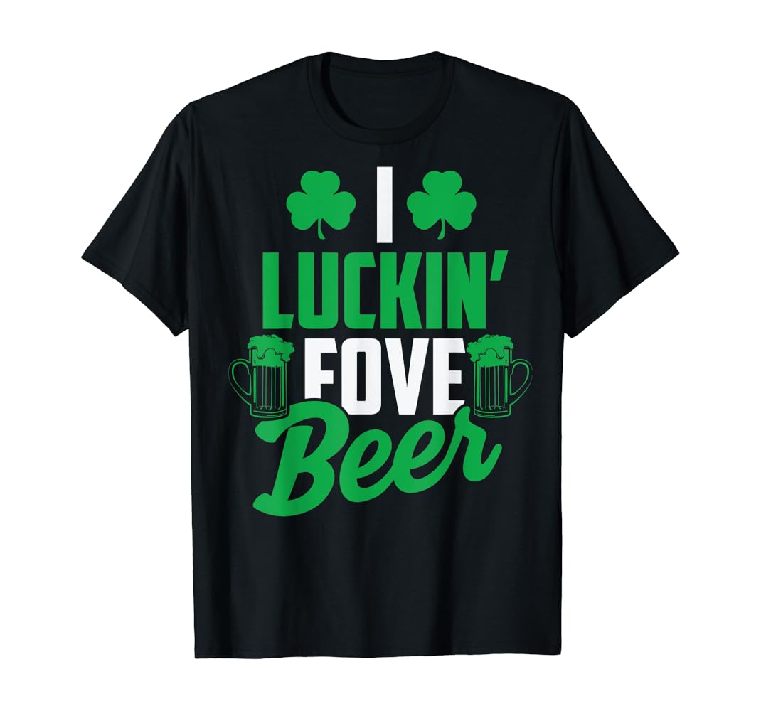 I luckin fove beer shirt Clearance