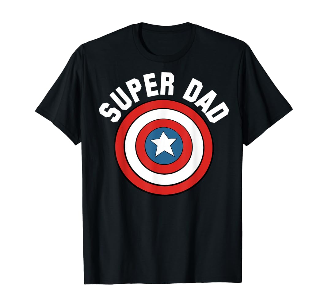 Captain america father's day shirt Clearance