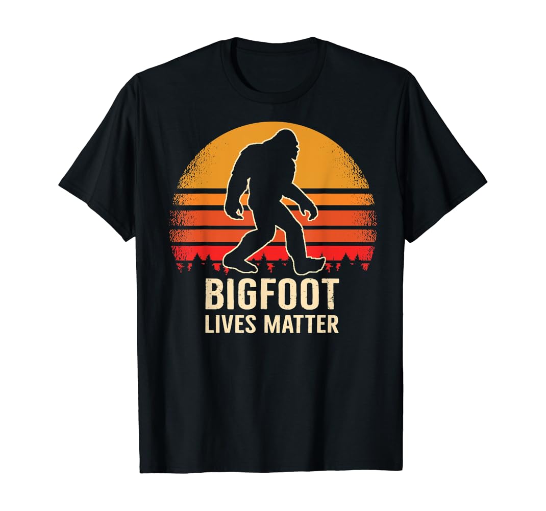 bigfoot lives matter shirt