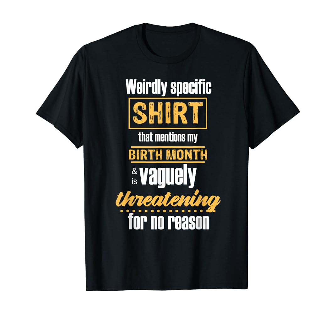 Weirdly specific facebook shirts Clearance